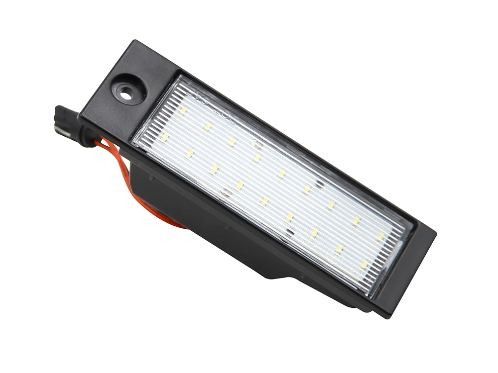 2 шт Автомобильный светодиодный Подсветка регистрационного номера 12V SMD Светодиодный лампа для подсветки номерного знака Комплект для Tuscon- для IX35