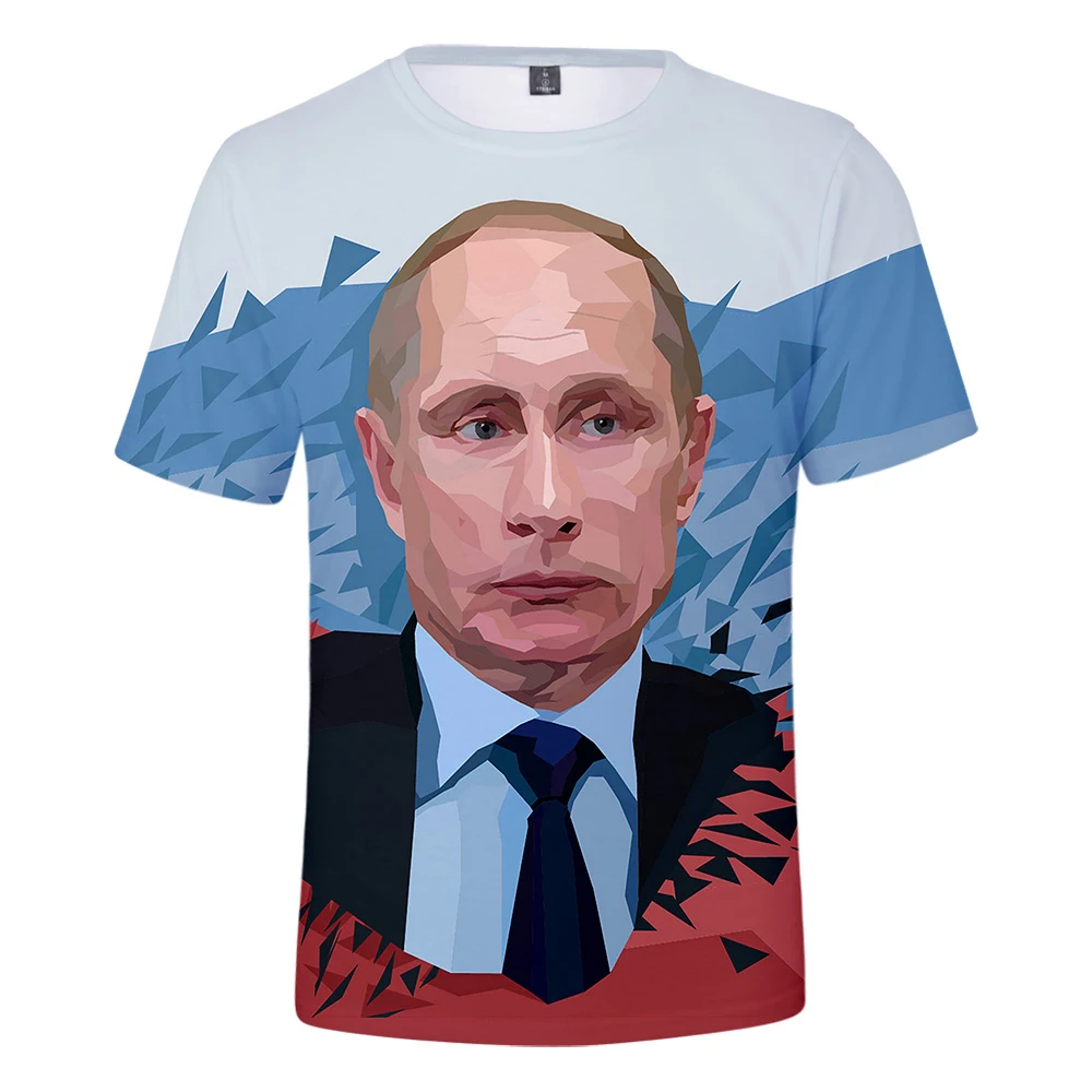 Notorious Putin Smalls 2Pac Tupac 3d Dye T-Shirt Women Men Fashion Clothing harajuku Tops Summer Style tees