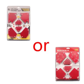 

6pcs/set Welding Positioner Triangle Fixed Angle Finder Tools Without Magnetic Soldering Locator Switch Accessories