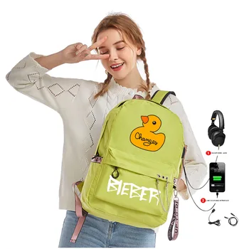 

Justin Bieber Changes Album Backpacks School Shoulder Harajuku Kpop Cool Logo Backpack New Printed Travel 2020 Fashion New