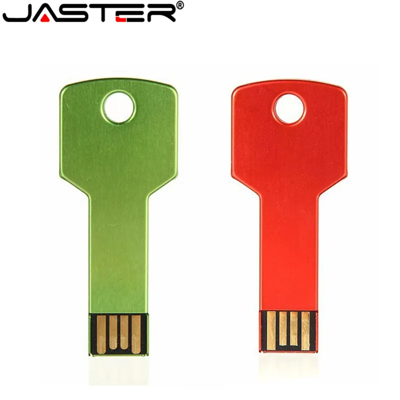 USB флеш накопитель JASTER с логотипом 4 ГБ 8 16 32 64 ГБ|memory stick|16gb pen drivekey shape usb |