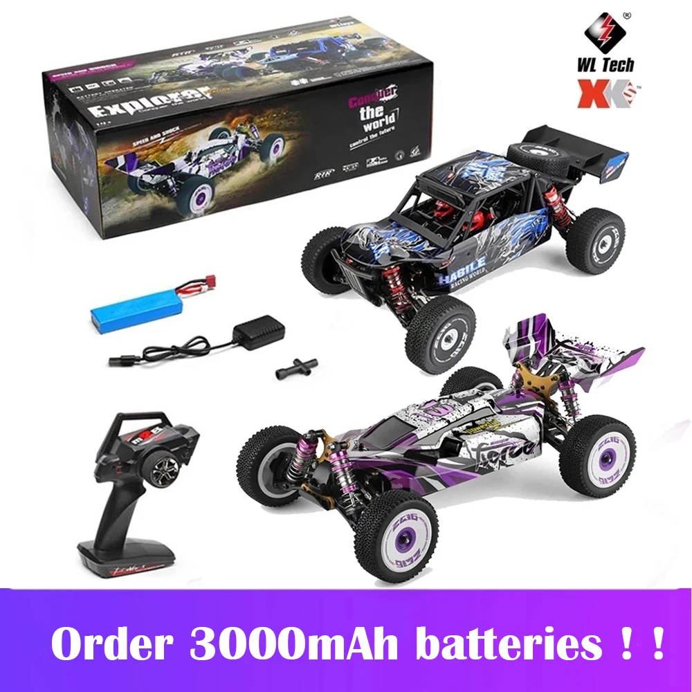 Wltoys 124019 / 124018 1/12 машинка на радиоуправлении 60 км/ч 2 4G 4WD высокоскоростная