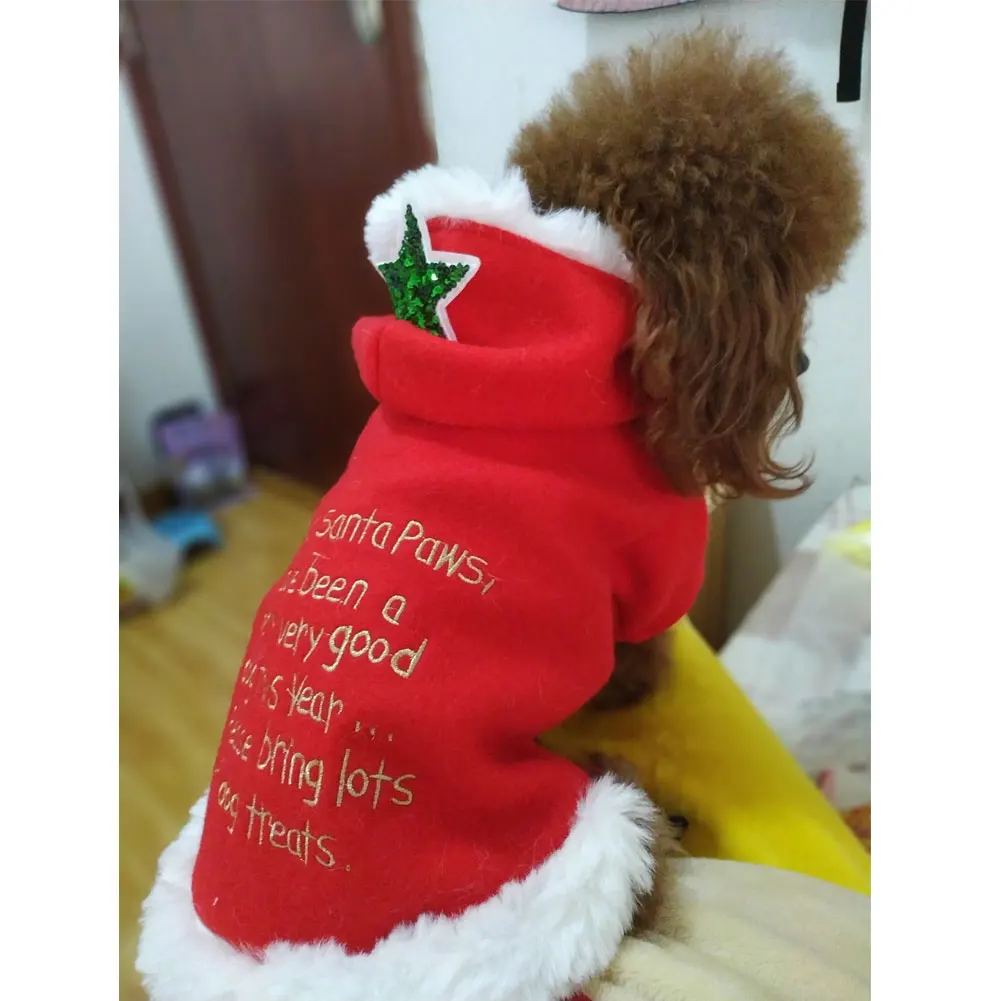 Одежда для собак, рождественский костюм для щенков, мультяшная Одежда для питомцев, одежда для маленьких собак, Рождественский костюм для питомцев, одежда для котенка, костюм для собаки