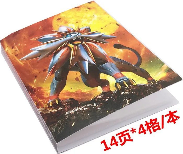 112 шт. Такара Tomy держатель Альбом игрушки коллекции Pokemon карты Альбом Книга Топ загруженный список игрушки подарок для детей - Цвет: taiyang