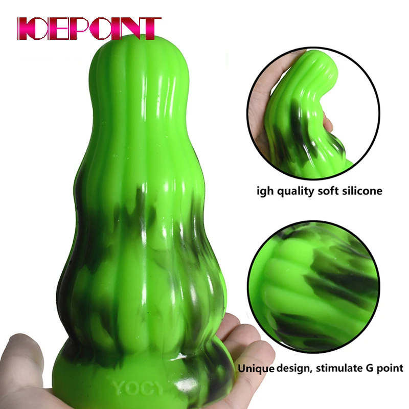 Liquid Silicone Artificial Penis Prostata Massage Men and Women Masturbation Sex Product Adult Products Anal Plug Sexy Toys