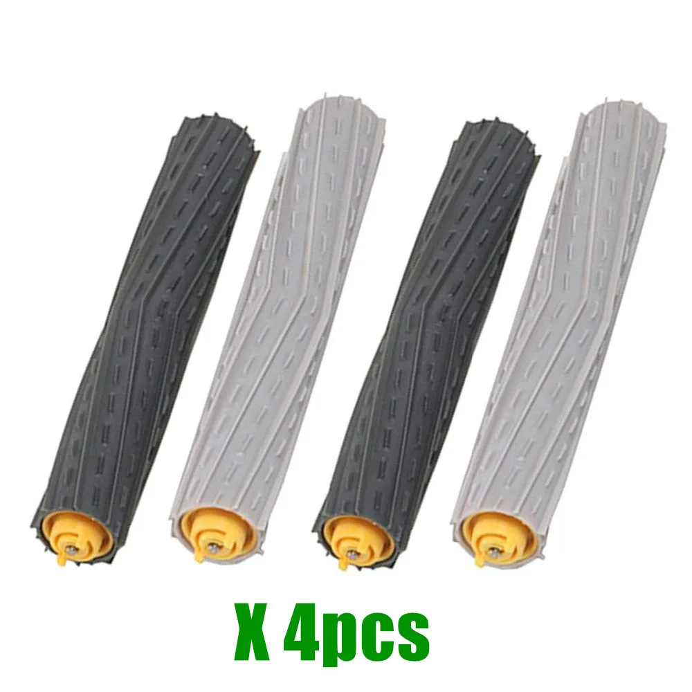 Replenishement комплект для iRobot Roomba 805 860 870 871 880 890 960 980 аксессуары вакуума, Запчасти экстракторы с односторонним доступом фильтры боковым щеткам обеспечен - Цвет: 4PCS