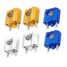 Пара рукоятки мотоцикла рейзер мотоцикл Модифицированная деталь 28 мм 22 мм ручка бар стояк полукруглая пластина