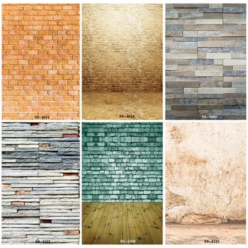 

SHENGYONGBAO Art Fabric Custom Photography Prop outdoor+Brick wall theme Photo Studio Background 200206SS-03