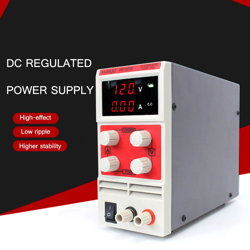 

4 pcs Hot SaleWanptek NPS 100V 3A NPS1003D DC power supply Digital Voltage Regulator laboratory power Voltage Regulator
