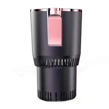 

Smart Car Office DC 12V Car Heating Cooling Cup 2-in-1 Pot Warmer Cooler Mug Drinks Holders Summer Cool Ice Maker Auto