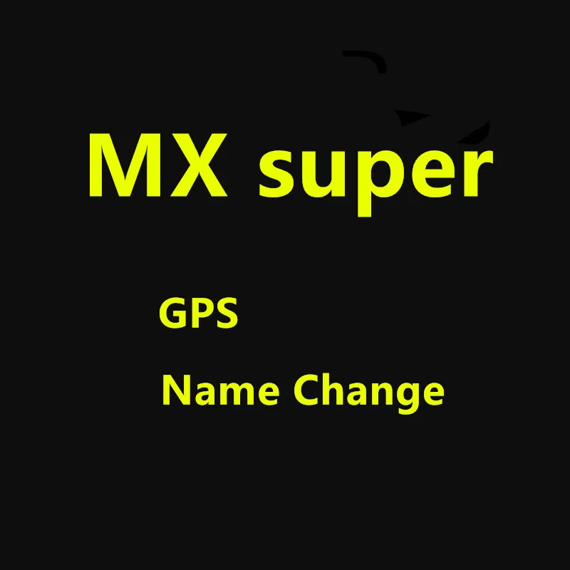 MX Супер изменение имени беспроводные наушники gps 6D супер бас Bluetooth 5,0 наушники PK i10 tws i12 i30 i200 i9000tws - Цвет: MX super