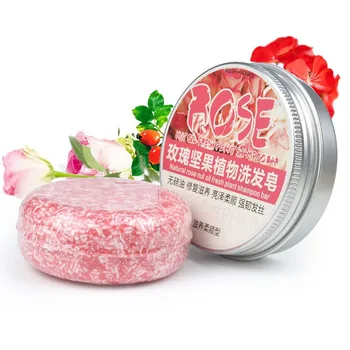 

100% Natural Handmade Shampoo Soap Bar Nourishing Repair Damaged Hair Anti-Dandruff Off Hair Carefafa