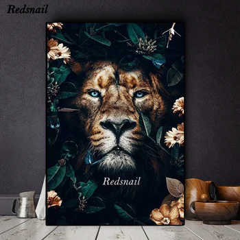 

Male lion in Grass New Arrival 5D DIY Diamond Painting Full Diamonds Embroidery Animal Mosaic Decorations Home Gift EE1173