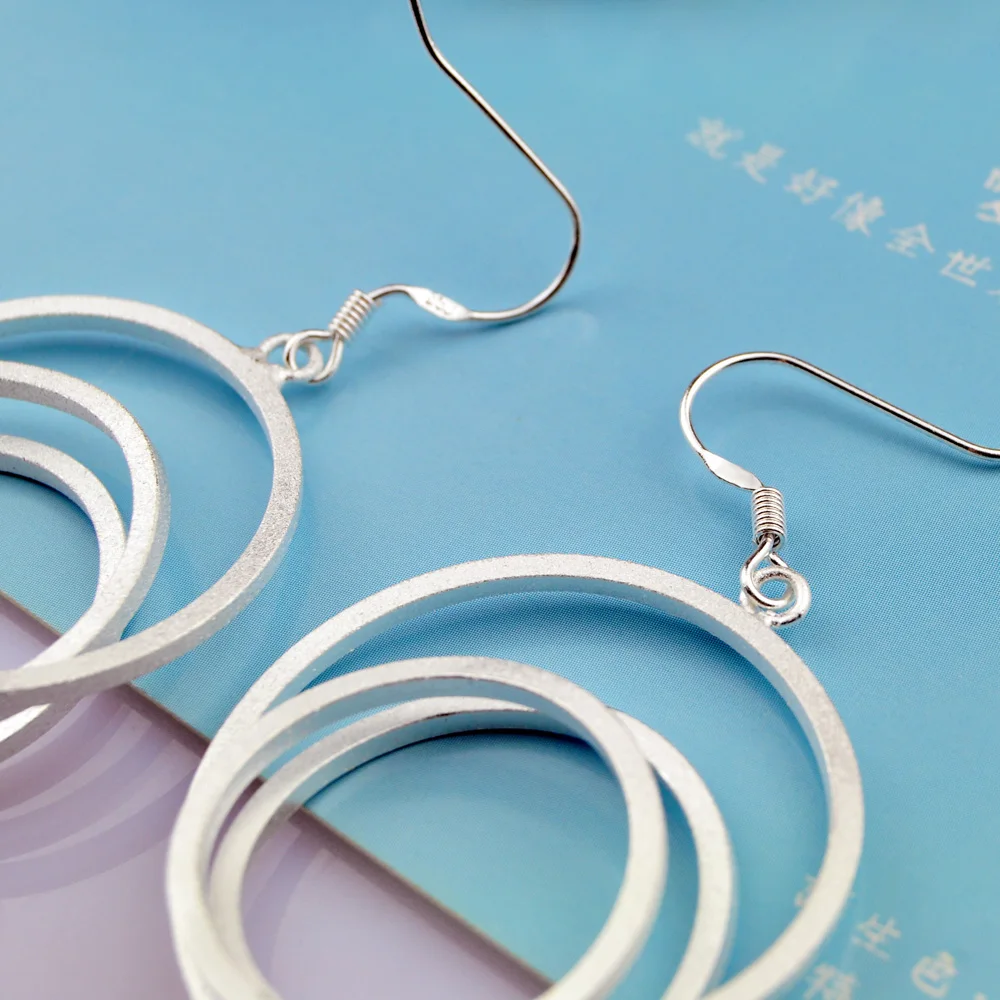 Женские серьги из серебра 925 пробы|earring sale|earring standearring part |