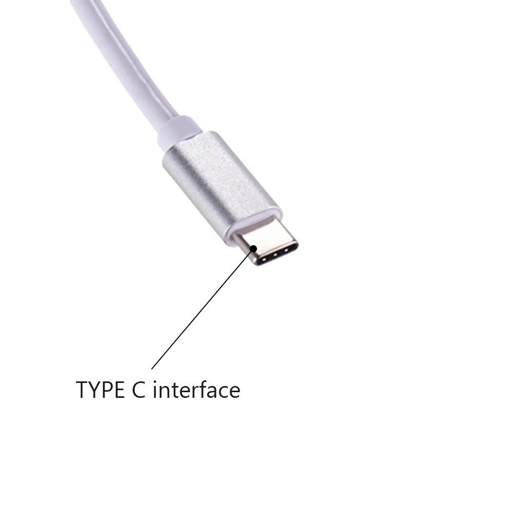 Все в типе C кардридер SDXC TF CF для TF/SDXC/CF карты с кабелем type C