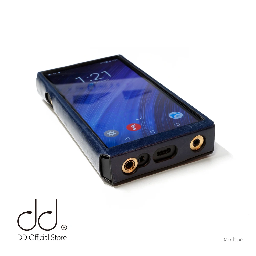 DD C-M11 Pro Кожаный чехол для FiiO M11 pro Music Plaper Вощеная кожа