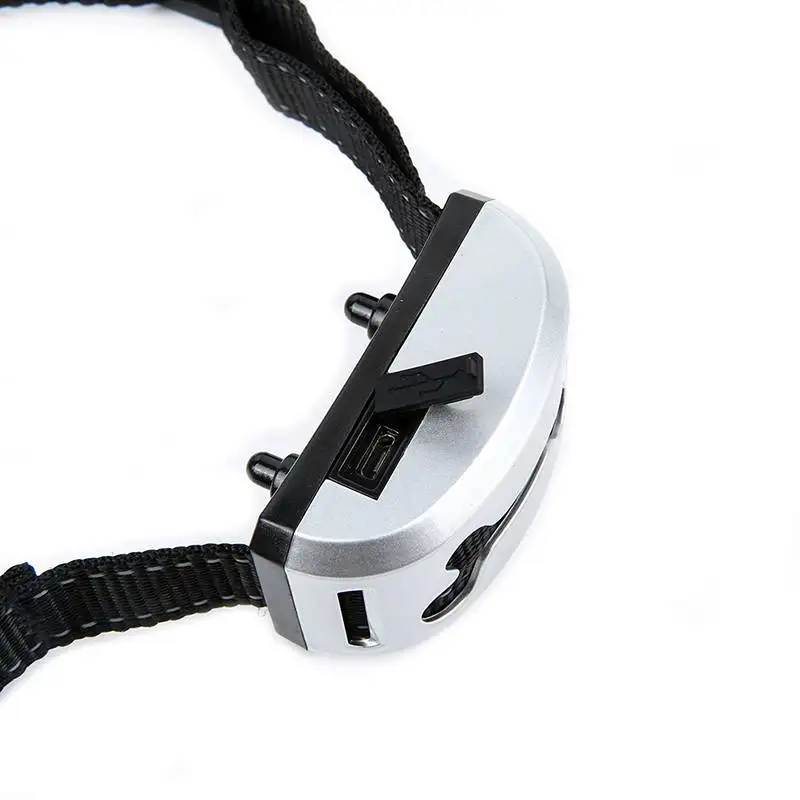 Pet Dog Waterproof Rechargeable Anti Barking Stop Barking Dog Training Collar Adjustable 7 Levels Sensitivity Vibration Collars