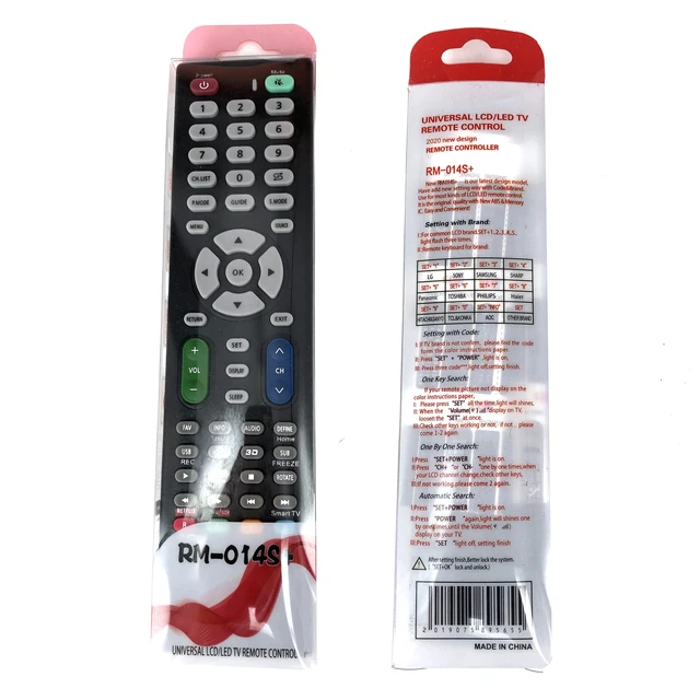 Control Remoto Universal Smart Tv Led Lcd Netflix  RM-0145