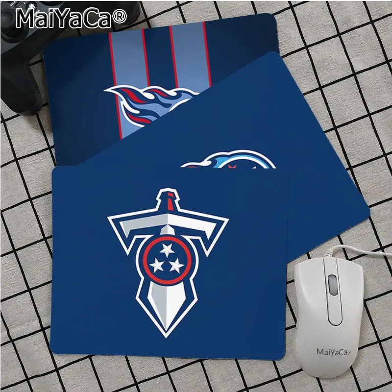 

Maiya High Quality Tennessee Titans Durable Rubber Mouse Mat Pad Smooth Writing Pad Desktops Mate gaming mouse pad