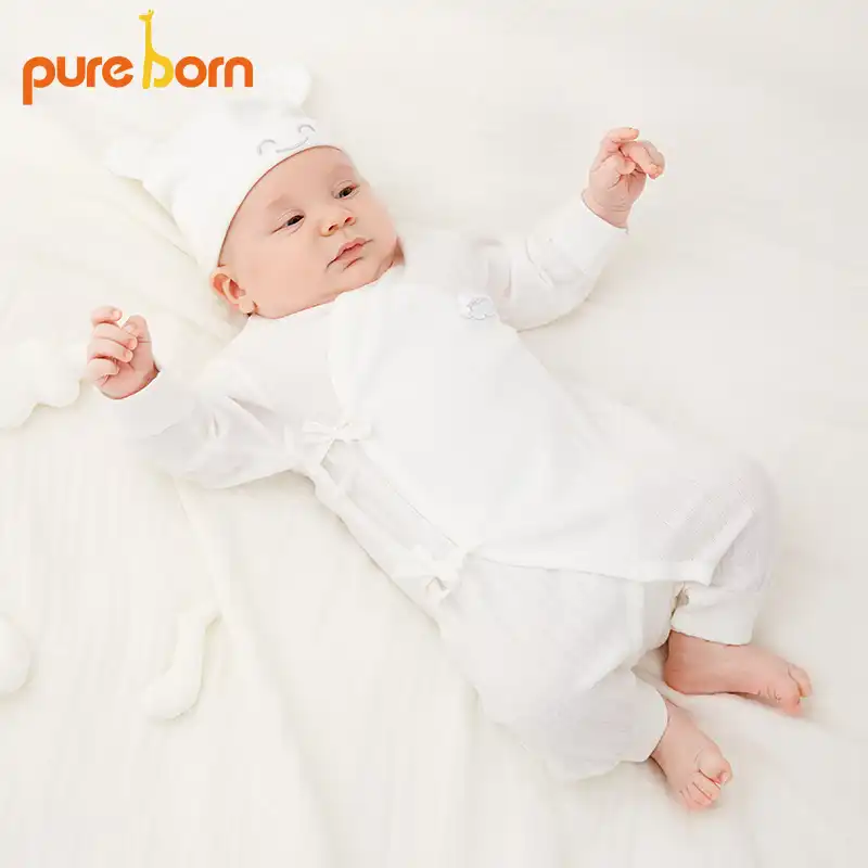 pima cotton baby rompers