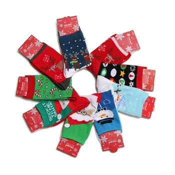 

1Pair Fashion Unisex Christmas Socks Women Men Sock Winter Warm Socks Cute Snowflake Deer Comfortable Sock Christmas Gift