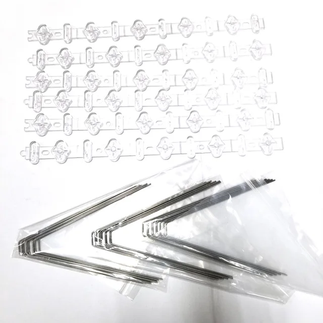 Műanyag Repelling Madár- És Galamb Tüskék Elrettentő Madár Rozsdamentes Acél Tüskés Csík Madárhegennyiség Megismételése A Galambhoz - Image 4