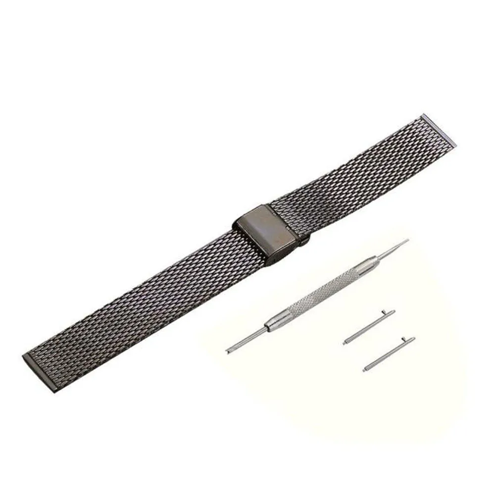 Бренд из нержавеющей стали Strap17cm-20cm ремешок для часов Миланская нержавеющая сталь быстросъемные часы ремешок для ASUS ZenWatch 2