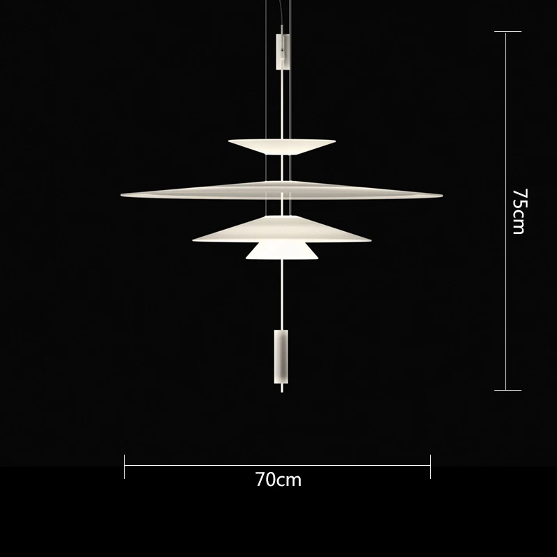 Decorative art UFO creative pendant lights macaron nordic Acrylic lamps for restaurant cafe kitchen hall Aluminum hanging lamp - Цвет корпуса: see chart