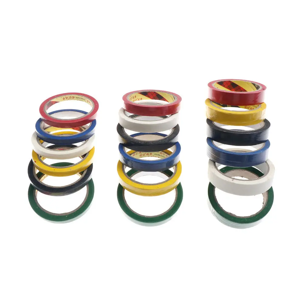 

10/15/20mm*20m Colourful Paper Sticky Tape DIY Masking Painting Tape General Purpose Tool Insulation Adhesive Tape Waterproof