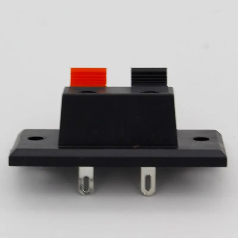 

2017 Hot 5 Pcs 2 Positions Connector Terminal Push in Jack Spring Load Audio Speaker Terminals