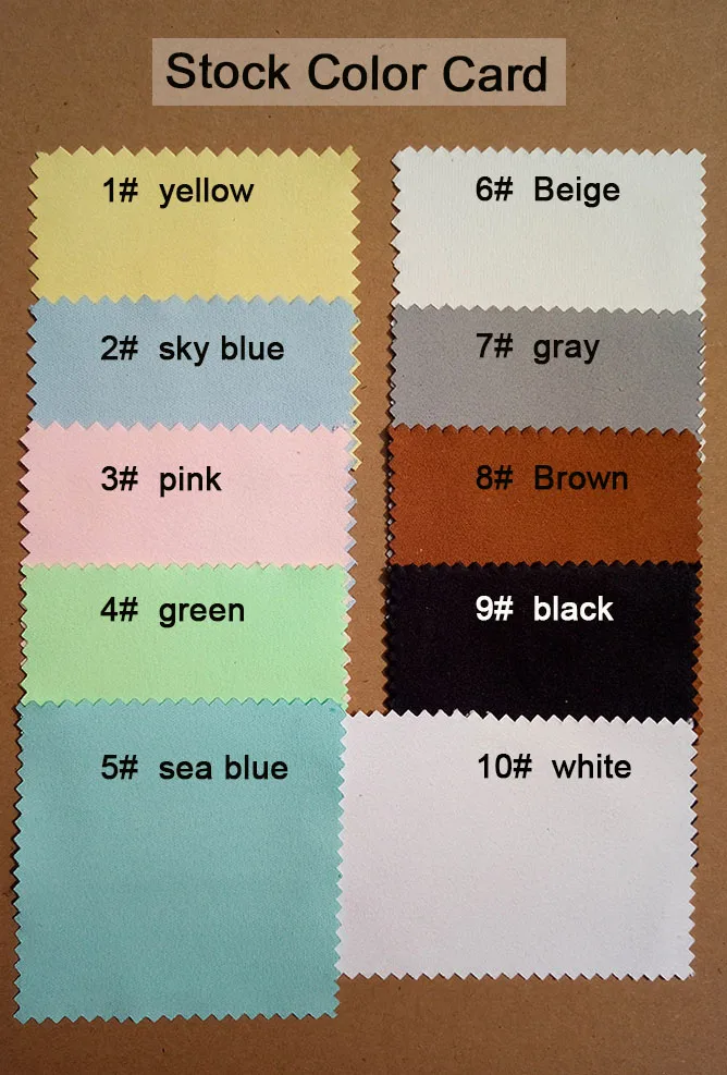 Stock Color Card