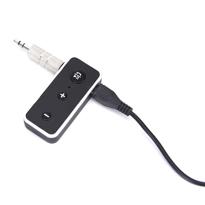 V5.0 Bluetooth приемник 5,0 стерео 3,5 мм аудио громкой связи беспроводной адаптер автомобильный комплект Bluetooth ключ для наушников