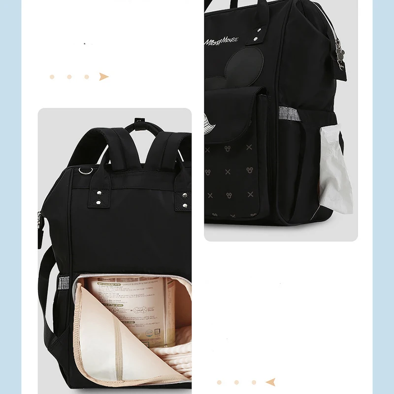 DISNEY рюкзак для мам пеленки беременных подгузник сумка большой емкости