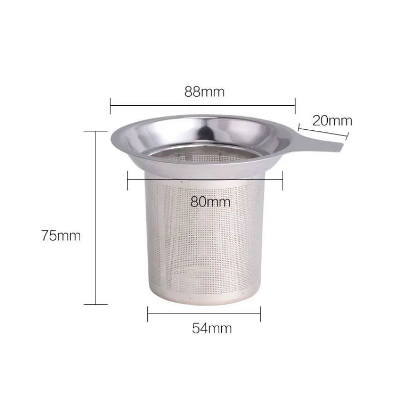 Чайный сетчатый заварочный фильтр для чая для повторного использования чайный горшок из нержавеющей стали, фильтр для специй, посуда для напитков, кухонные аксессуары