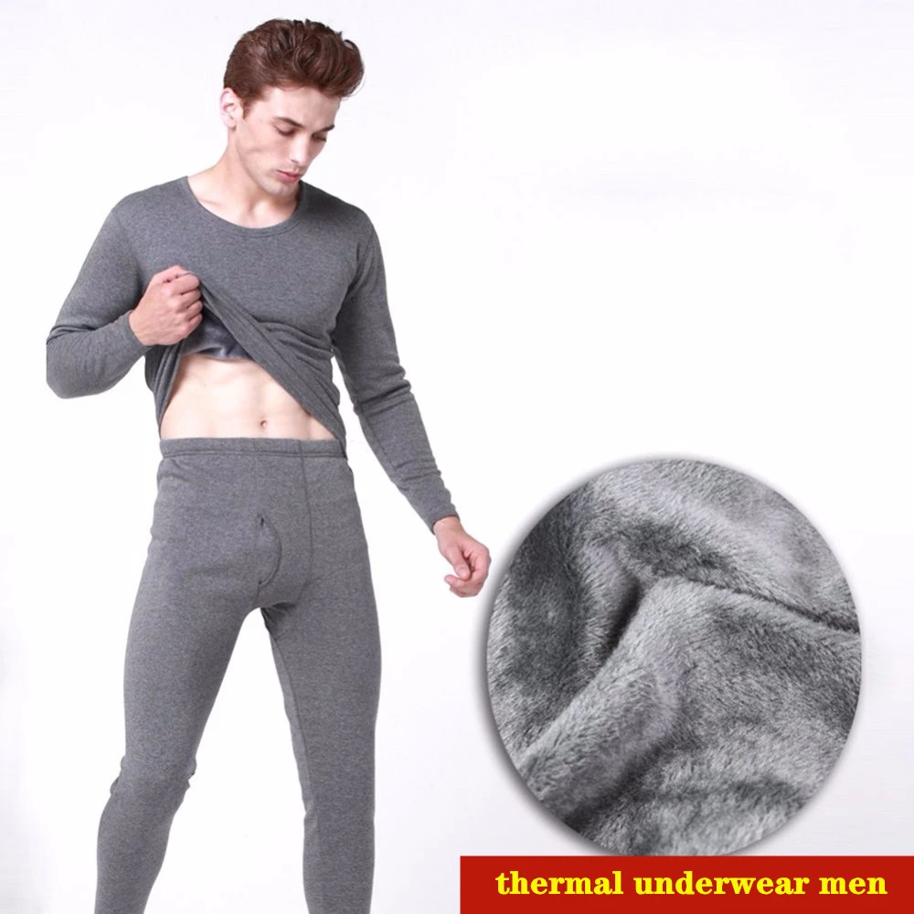 thermal pants and shirt Men's Thermal Underwear Long Johns For Male Winter Thick Thermo Underwear Sets Winter Clothes Men Keep Warm Thick Thermal 4XL men's thermal underwear sets