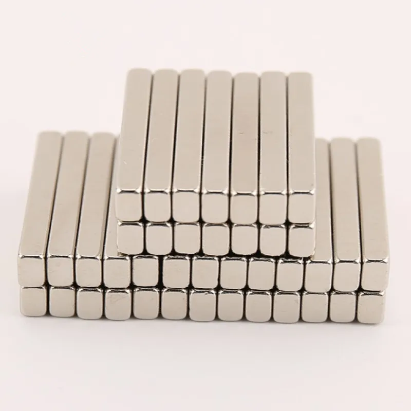 Long 5/20/50 Pcs Strong Block Neodymium N35 Powerful