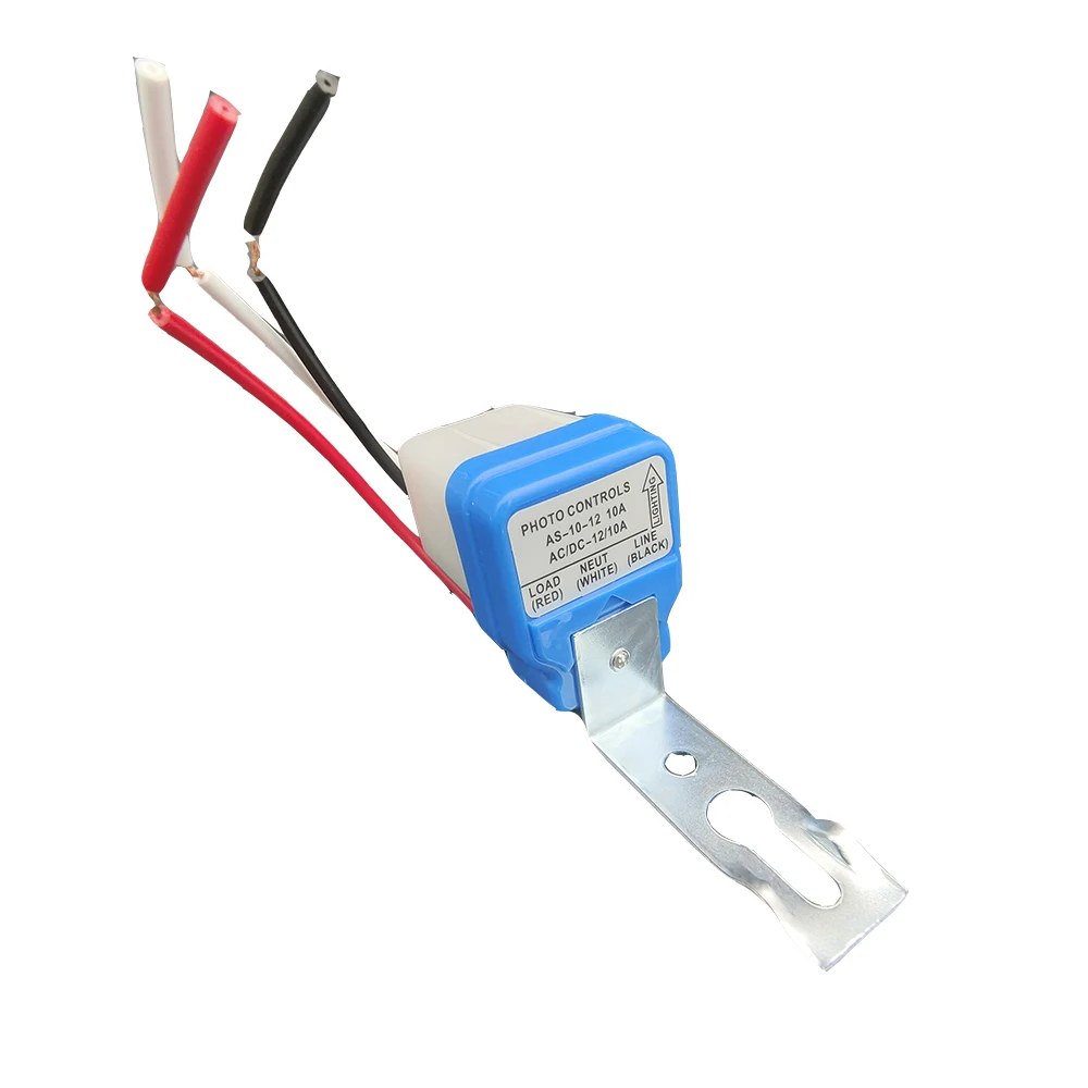 Ac Dc 220v 110v 12v 10a Photoswitch Sensor Auto On Off Photocell Street