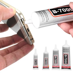 B7000 colle pour réparation adhésive, 15ml 25ml 50ml 110ml, téléphone, aiguilles pour écran tactile, résine époxy, bricolage, artisanat, fournitures de verre 