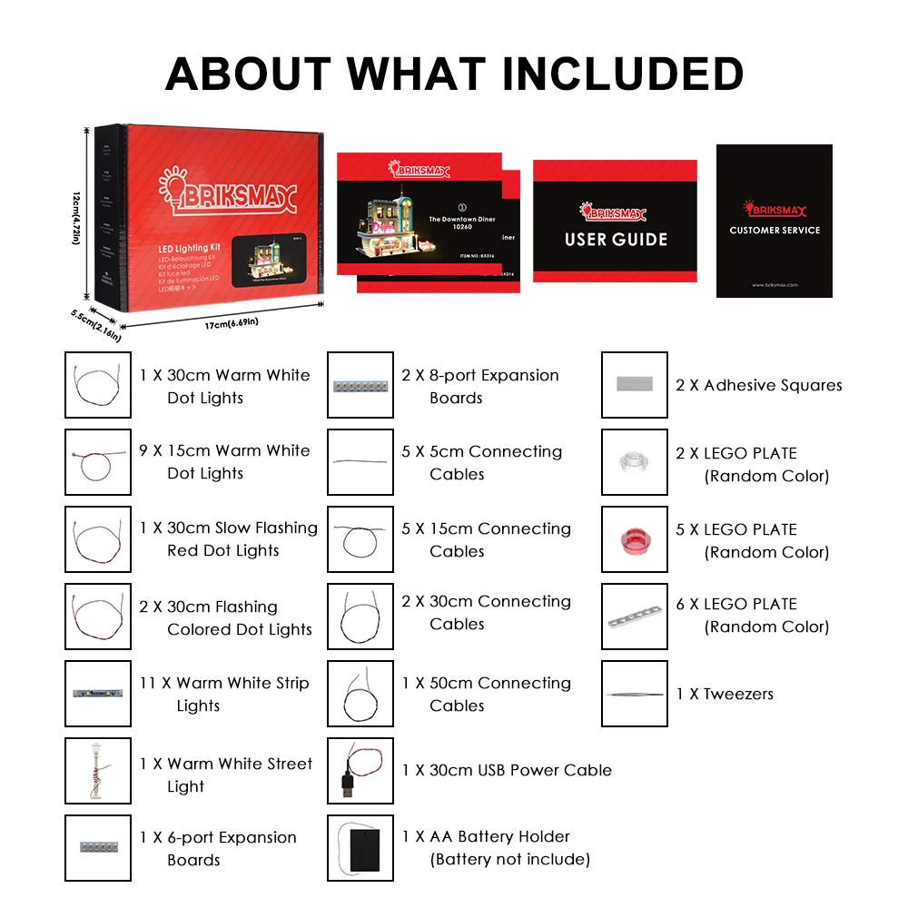 BriksMax светодиодный светильник комплект для создатель эксперт в центре столовая