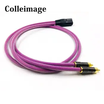 

Colleimage Pair HI-End RCA Male to XLR Female Cable 2 XLR Female to 2 RCA Plug HIFI Stereo Audio Cable