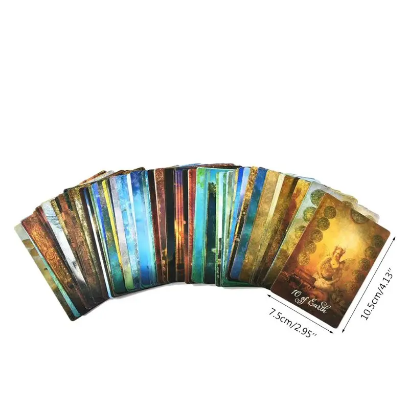 The Good Tarot 78 Card Deck полный английский Оракл таро руководство судьба гадания