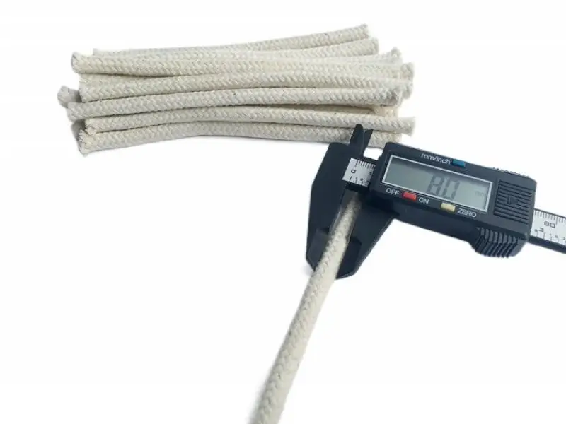 5M Long DIY Burner Alcohol Wick Rope Cotton Wick Round Kerosene Oil Lamp Wicks