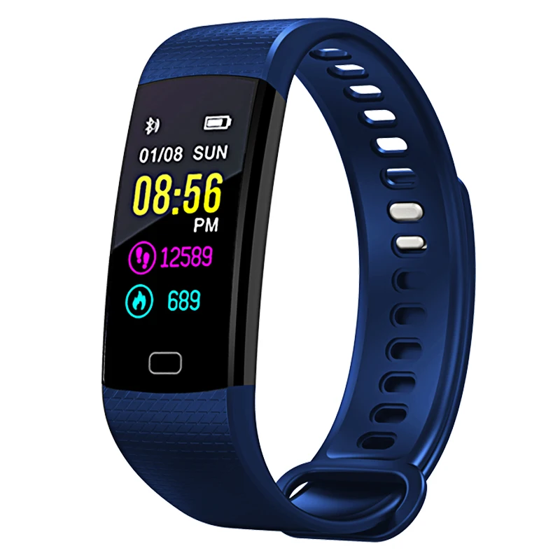 Мужские Смарт часы LIGE спортивные с монитором кровяного давления пульса