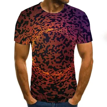 

2020 Summer 3D Printing Men Tshirt Brand Casual 3D Printed Tshirt Men Animal Tops Tees Male tshirt Street Clothing Plus Size