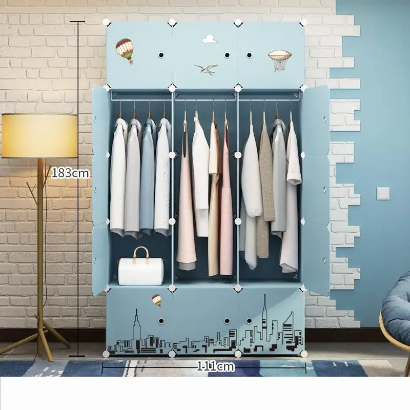 Guardaroba Mobile Szafa Meuble Ropero Placard Armadio De Dormitorio мебель для спальни Mueble Guarda Roupa шкаф - Цвет: Version N