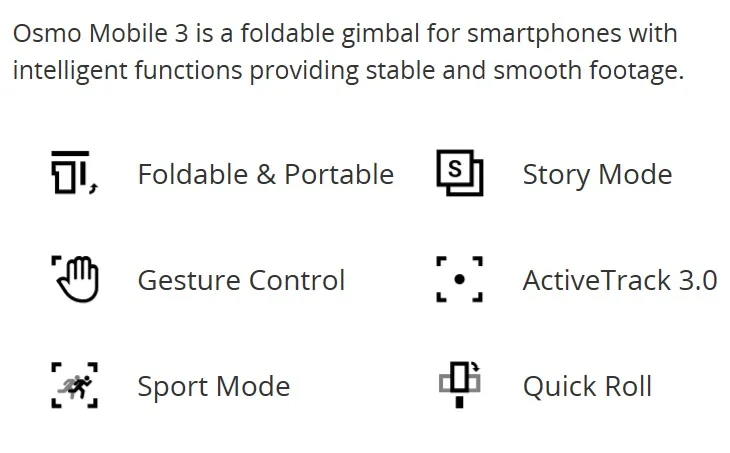 Товар-DJI Osmo Mobile 3
