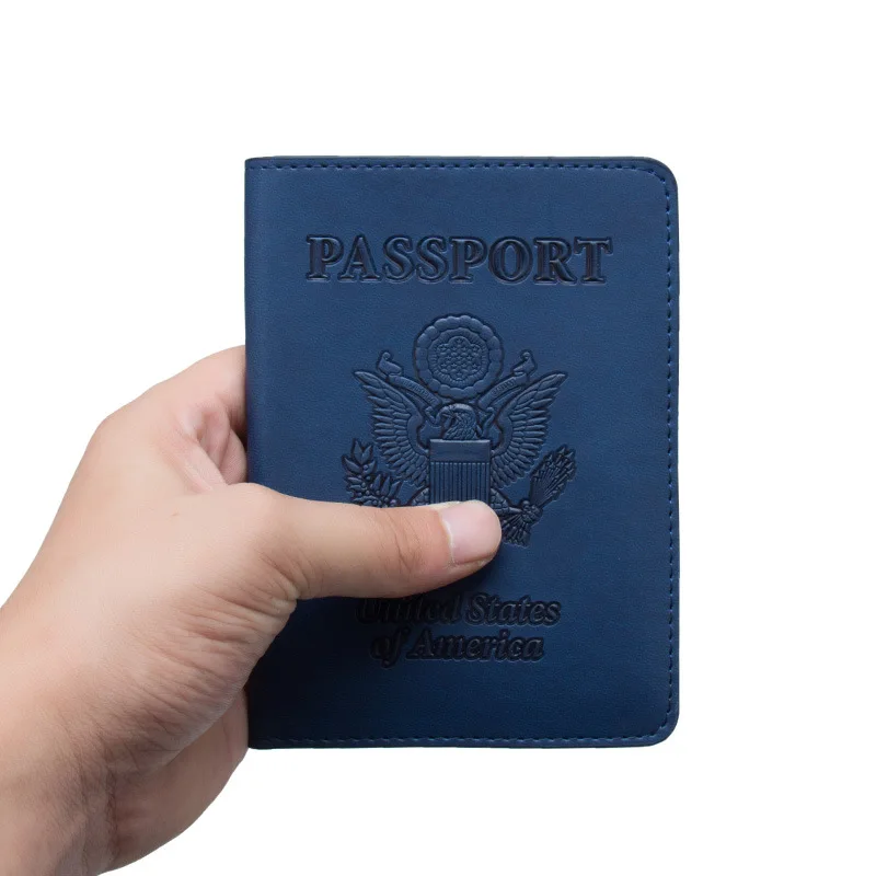 Zoukane с магнитным экранированием США Обложка для паспорта чехол держатель для карт аксессуары для путешествий красочный бумажник для паспорта ZSPC19