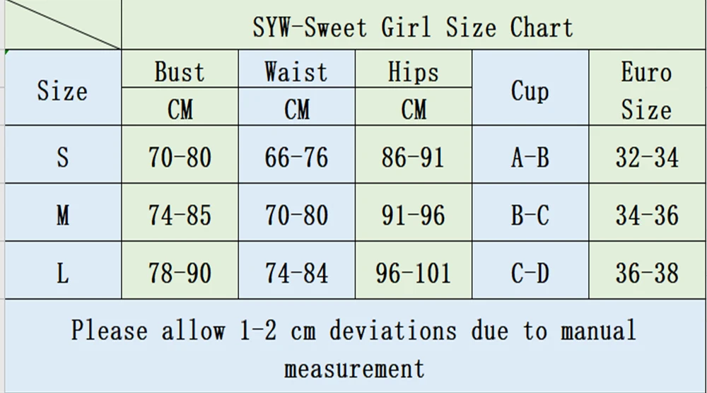 SIZE  CHART