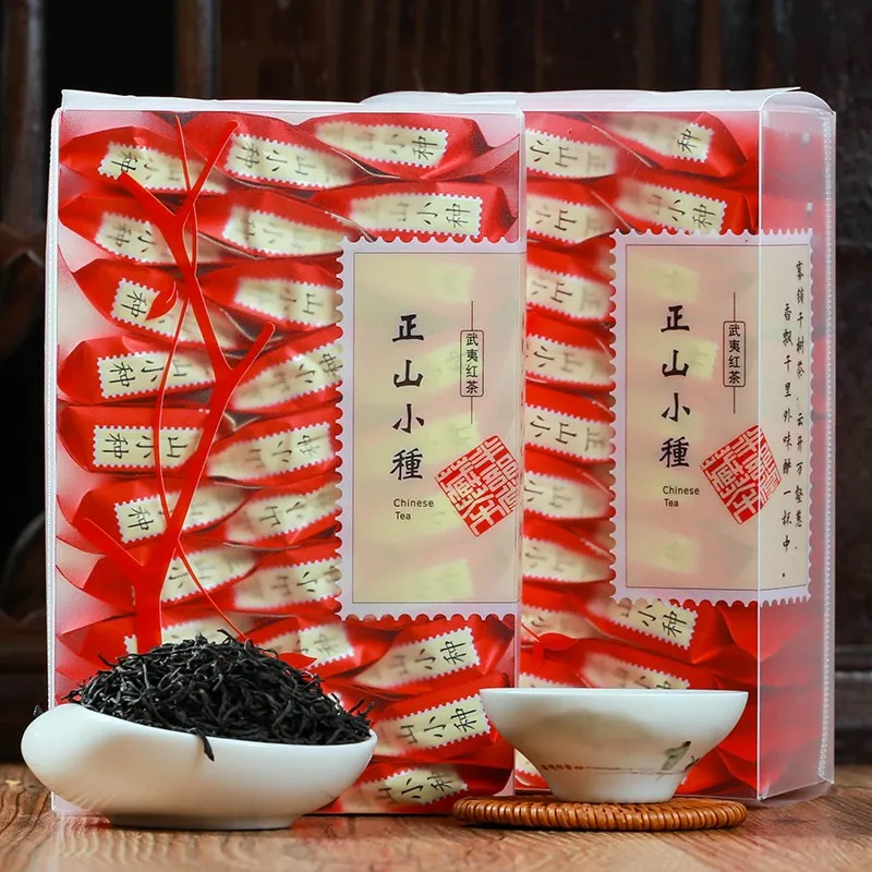 

Chinese Zhengshanxiaozhong Zheng shan xiao zhong black tea lapsang souchong 30 small bags High quality