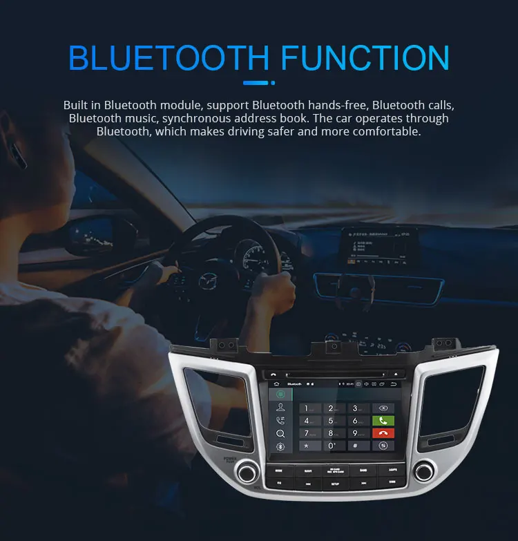 LJHANG dvd-плеер для автомобиля Android 9,0 для HYUNDAI TUCSON ix35 wifi Мультимедиа gps стерео 2 Din автомагнитола головное устройство авто RDS